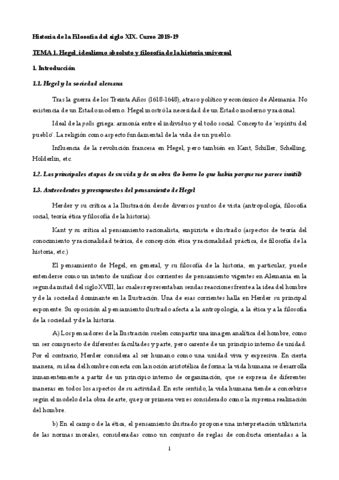 Apuntes Filosofia Del Siglo XIX Pdf