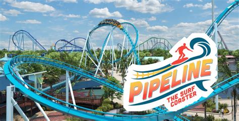 Pipeline Worlds First Surf Coaster Coming To Seaworld Orlando