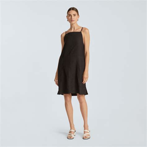 Everlane The Linen Apron Dress