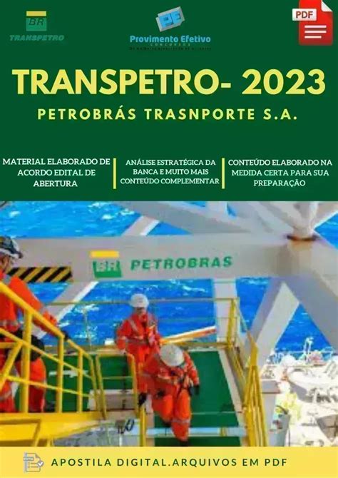 Provimento Efetivo Concursos Apostila Transpetro Engenharia Mecânica