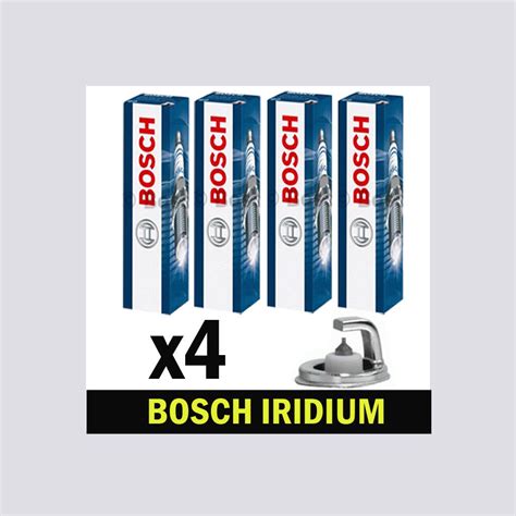 4x Bosch Iridium Spark Plugs For MINI R56 1 6 CHOICE2 2 COOPER N12 B16