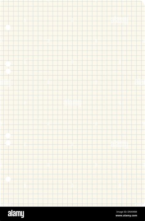 White Squared Blank White Paper Sheet Vector Illustration Stock Vector