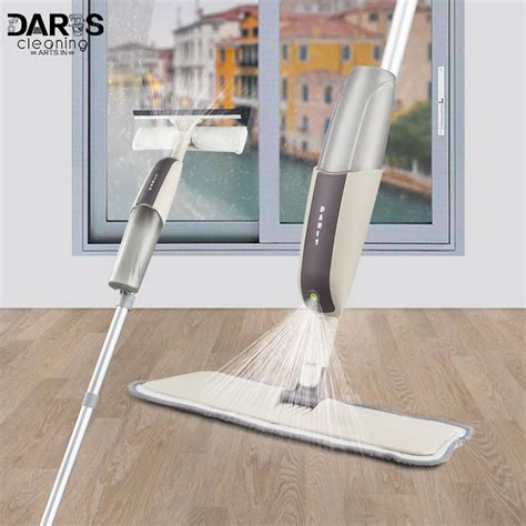 DARIS 2 In 1 Function Household Clean Tools Spray Mop And Window