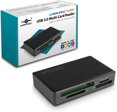 Amazon Vantec Usb Multi Card Reader Uhs Ii Sd Multi Lun