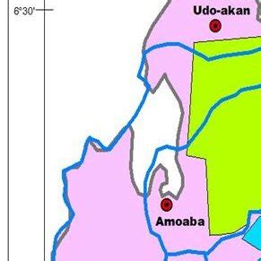 Map Of Yankari Game Reserve Showing Surveyed Communities Source Field