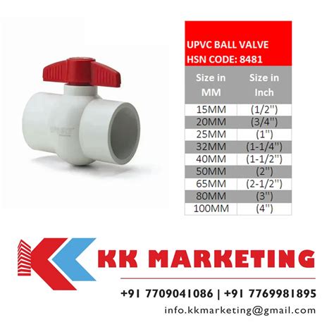 Water Upvc Ball Valve At Piece In Pune Id