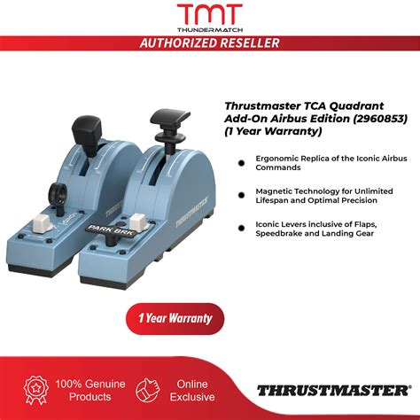 Thrustmaster Tca Quadrant Tca Quadrant Add On Tca Officer Pack