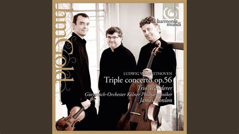 Triple Concerto Pour Piano Violon Et Violoncelle En Ut Majeur Op