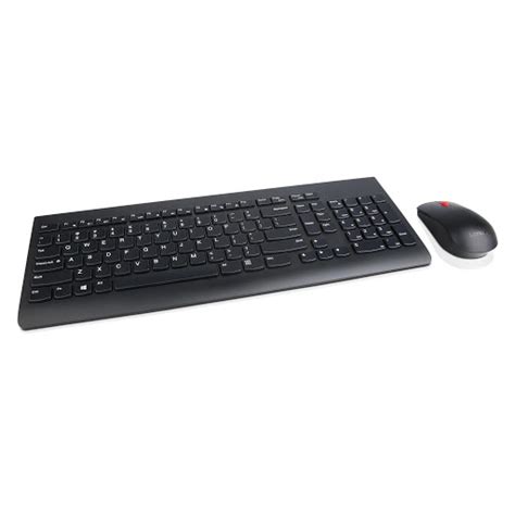 Combo Kit Lenovo Teclado Mouse Inalámbrico Essential Negro Prophone