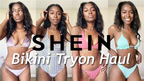 Shein Bikini Try On Haul Youtube