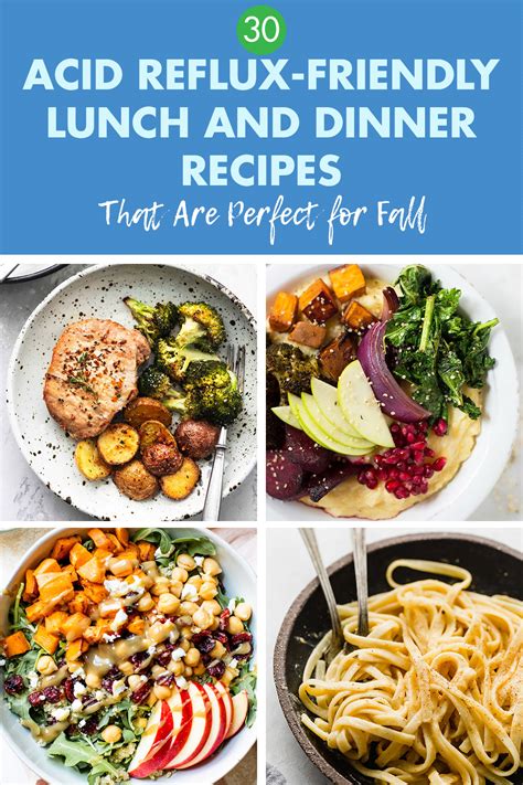 30 Acid Reflux-Friendly Lunch and Dinner Recipes That are Perfect for Fall • Rose Clearfield