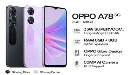 Harga Oppo A78 4G Dan Oppo A78 5G Akhir Oktober 2023 Dan Spesifikasi