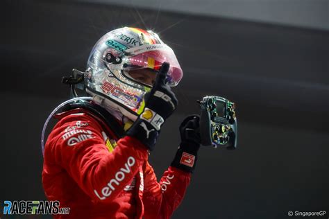 Sebastian Vettel Ferrari Singapore 2019 RaceFans