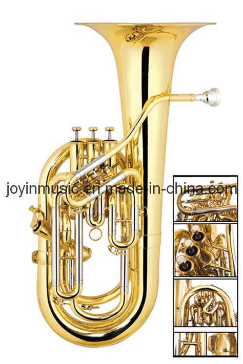 Euphonium 4 Piston Valve Jeu E19 China Musical Instrument And