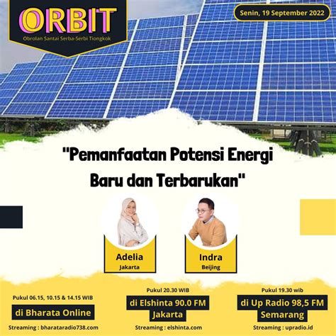 Pemanfaaatan Potensi Energi Baru Dan Terbarukan