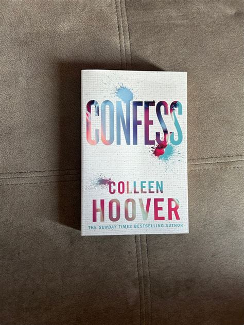 Confess Colleen Hoover Hobbies Toys Books Magazines Storybooks