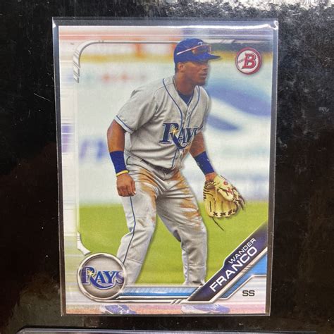 Yahoo Mlb Topps Bowman Wander Franco Rays