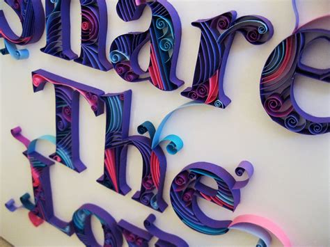 Typographic Sculpture On Behance