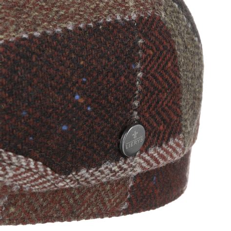 Fincaro Driver Virgin Wool Flat Cap By Lierys