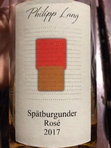 Philipp Lang Spätburgunder Rosé Vivino Australia