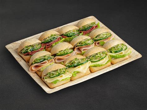 12er Mini Ciabatta Platte bärlifood Business Catering