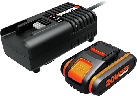 Worx Battery Charging Station For Powershare Batteries Fast Battery