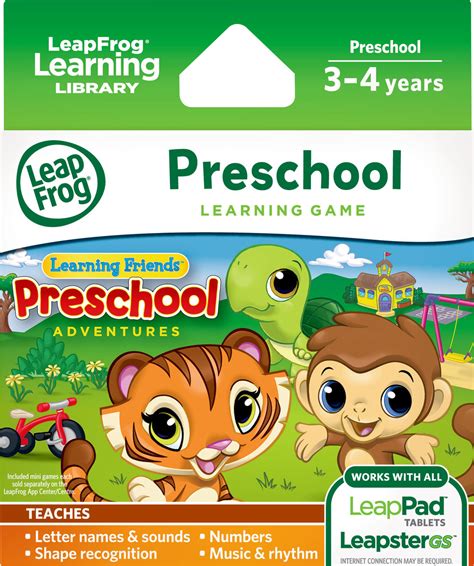 LeapFrog LeapPad Game: Learning Friends Game 3-4 Years/Skills Taught ...