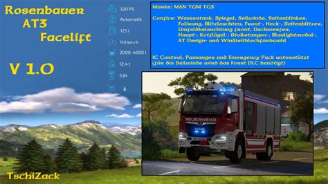 Rosenbauer At Facelift Man Tgm Tg Fs Kingmods