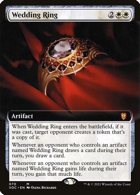 Wedding Ring · Crimson Vow Commander Voc 70 · Scryfall Magic The Gathering Search