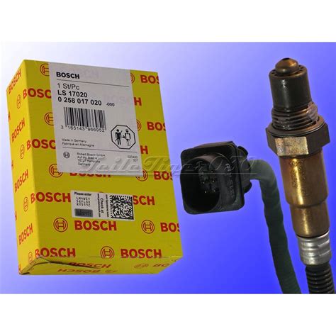 0 258 017 020 BOSCH LAMBDASONDE PASSEND FÜR W 203 C200CDI W 211 E200C