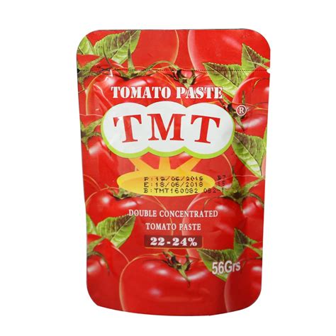 China Iranian Tomato Paste 70g Sachet Tomato Paste Manufacturing Factory And Manufacturers Tomato