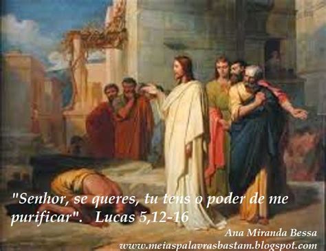 PALAVRA DE DEUS CURA DE UM LEPROSO LUCAS 5 12 15 REFLEXÃO DIÁRIA