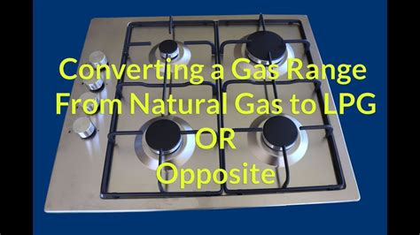 How To Convert Natural Gas Cooktop To Propane At Howard Nereida Blog