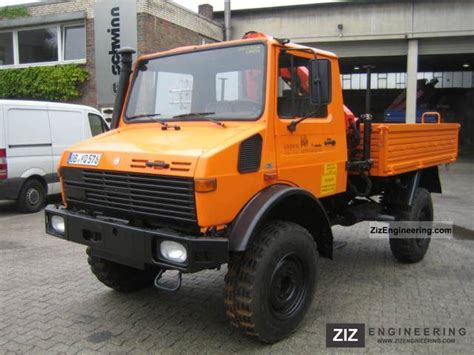 Unimog Unimog 1300 With Palfinger Crane 3200 1990 Other Vanstrucks Up