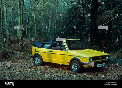 Volkswagen Golf Mk1 Gli Cabriolet Mk1 Cabriolet 1980 To 1992 Stock