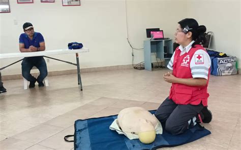 Cruz Roja Mexicana Imparte Cursos De Primeros Auxilios Básicos El Sol De Tampico Noticias