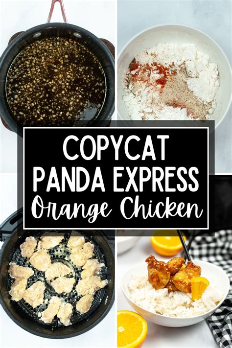 Air Fryer Copycat Panda Express Orange Chicken