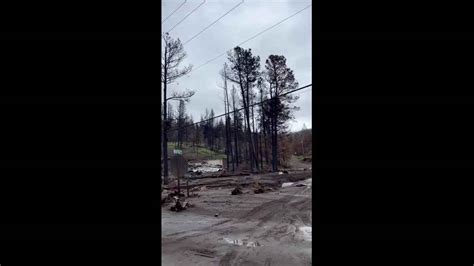 Devastation in Ruidoso: fire and flood aftermath