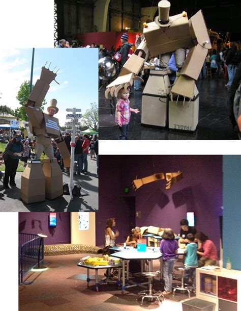 Get Your Own Diy Kit For Kid Sized Giant Cardboard Robot Arms