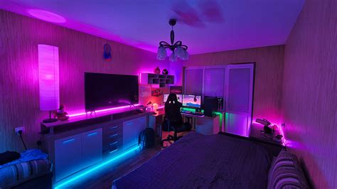 Current Gaming Setupbedroom Gaming Setup Bedroom Setup Gaming Setup