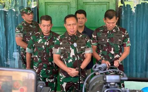 Panglima Tni Ungkap Dugaan Sementara Penyebab Kebakaran Gudang Amunisi