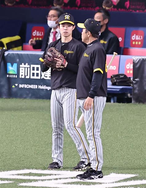 【阪神】開幕オーダー見えた！侍・中野拓夢が「2番二塁」小幡竜平は4戦連続で遊撃／スタメン プロ野球写真ニュース 日刊スポーツ