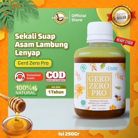 Jual Madu Herbal Gerd Zero Pro Obat Tradisional Untuk Mengatasi Gejala