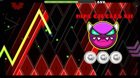 Geometry Dash Medium Demon Nine Circles Xii By Rustam