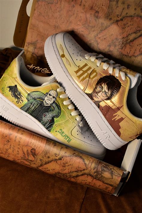 Harry Potter Custom Made To Order Air Force 1 Low Af1 Custom Triple