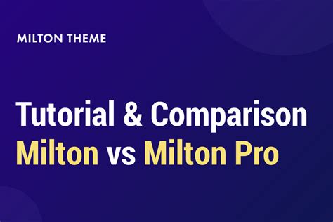 Milton Lite vs Milton Pro - Full Video Tutorial & Comparison ...