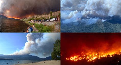 Photos Wildfires Ravage West Kelowna As Historic Season Continues In