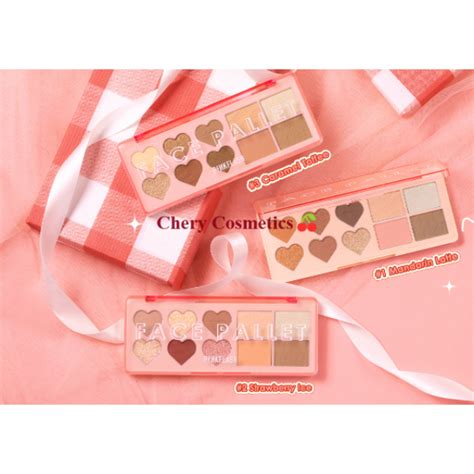 Jual Pinkflash Ohmylove In Multiple Face Palette Eyeshadow Blush