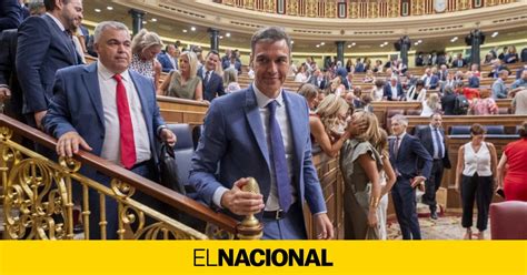 Pedro S Nchez No Necesitar A A Junts Para Ser Investido Si Hubiese