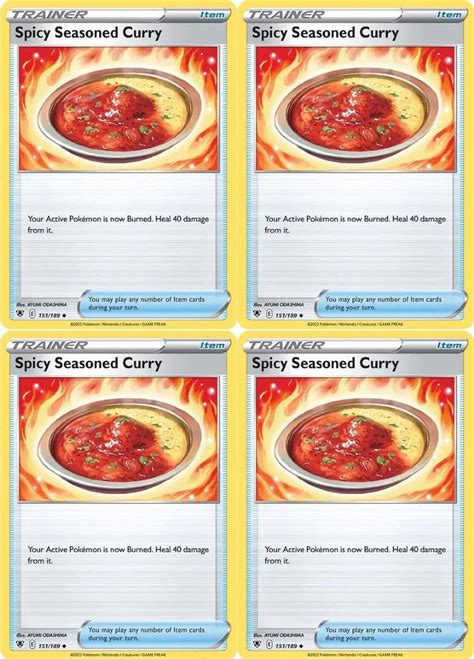 Amazon Spicy Seasoned Curry 151 189 Astral Radiance Pokemon